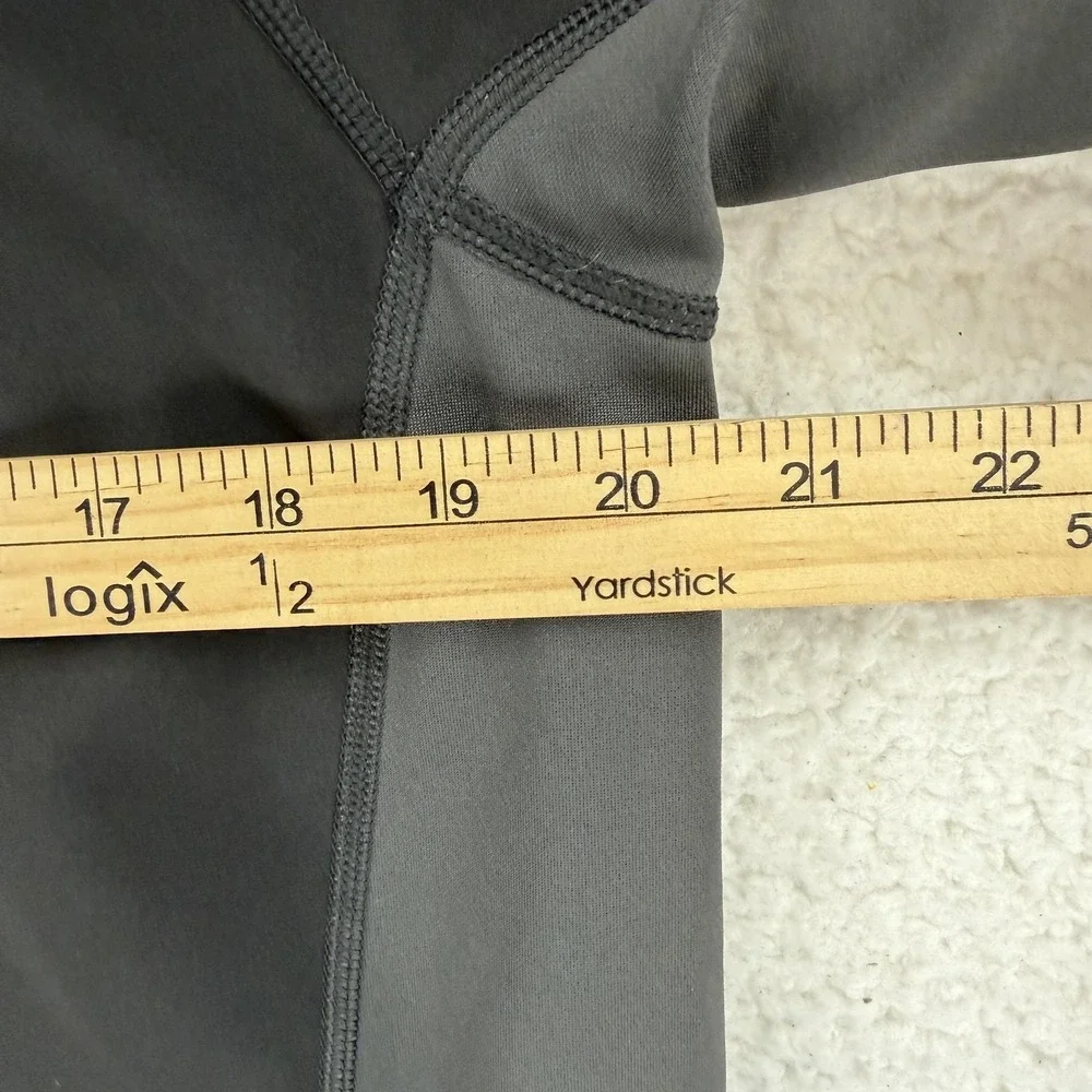 The North Face Pullover Mens Medium Black Quarter Zip Fleece Hiking Long‎ Sleeve